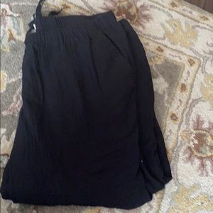 Black Gauze pants